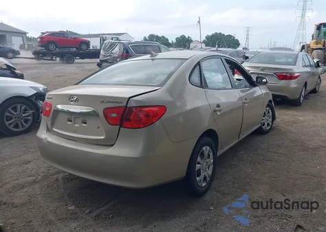 2010 Hyundai Elantra Gls z USA, uszkodzony, nr VIN KMHDU4AD3AU973992